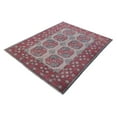 thumbnail image 2 of Hand Knotted Akcha Revival Wool Rug - 4'10'' x 6'1'', 2 of 6