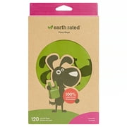 Earth Rated, Handle Bags, Dog Waste Bags, Lavender Scented, 120 Bags