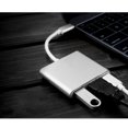 thumbnail image 3 of Klonfd Type C Adapter 4K Aluminum Hub 31 Multiport Converter For MacBook Laptop PC And More, 3 of 4