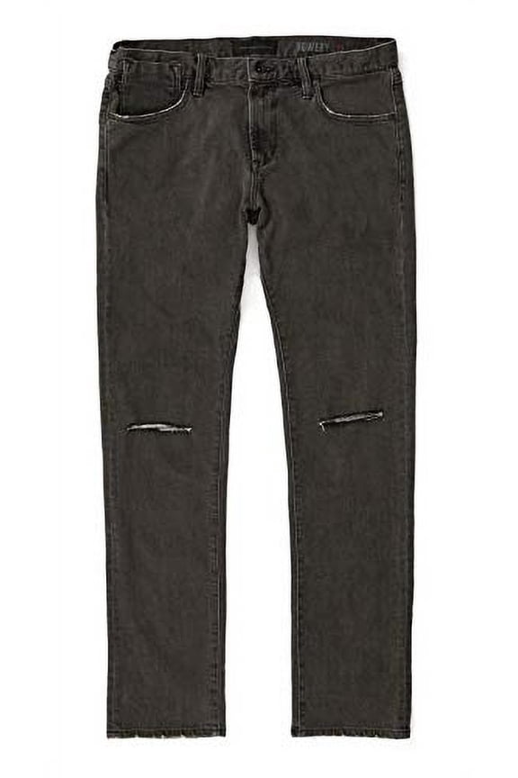 Star USA Men's Bowery Fit Slim Straight Jeans BQLL Stone Grey 36