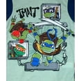 thumbnail image 2 of Teenage Mutant Ninja Turtles Boy's Short-Sleeved Superhero Pajama Pajama Set (Small 6/7), 2 of 3