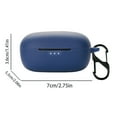 thumbnail image 5 of Silicone Protective Case for Earfun Air Pro 3 Bluetooth Headphones Shell Cover with Hook, 5 of 8