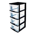 thumbnail image 2 of Caja Organizador LIFTOR Cajonera 4 Cajones 83*39*35 negro, 2 of 4