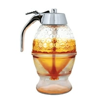 ACDANC Honey Jar,Precision Honey Dispenser,No-Drip Honey Dispenser
