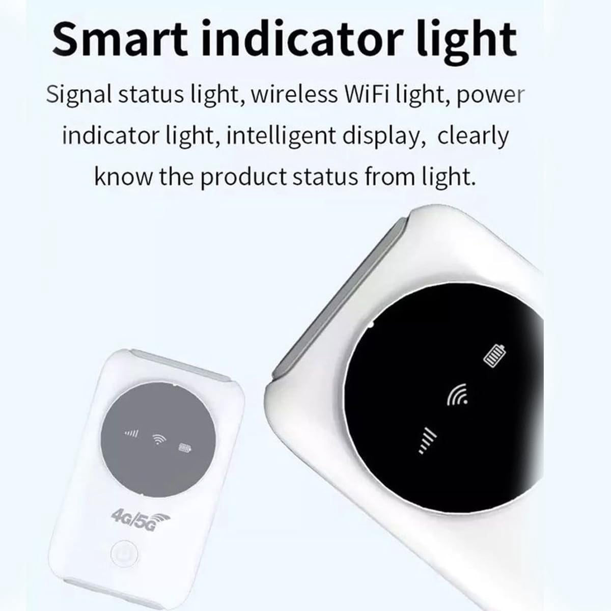 2PCs Portable Wifi Hotspot For Travel Portable Wifi Router 4G/5G Pocket Wifi For Travel Router For Hotel Wifi [Internet In Your Pocket], Free Wifi Anywhere(Without SIM Card)