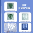 thumbnail image 4 of 120Sheets Sun Print Paper Kit Cyanotype Paper Solar Drawing Paper,High Sensitive /Solar Activated Printing Art, 4 of 6