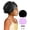 Black+Purple, variant on 2 Pack Kids Extra Large Swim Cap for Long Thick Hair, Waterproof Silicone Swimming Cap for Toddler Child Youth Girls Boys, Durable Swim Hats Bathing Caps for Braids, Dreadlocks, Extensions, Afros