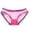 Hot Pink, variant on CENTIE Lingerie for Women Elegant Sheer Mesh Lace Multicolor Panties for Women Blue L
