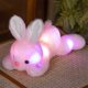 thumbnail image 5 of Conejo de peluche luminoso con luz LED nocturna | Peluche de terciopelo suave para que los niños duerman cómodamente | Conejito de peluche a pilas para niños y bebés, 5 of 5