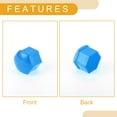 thumbnail image 6 of 20 Pcs Wheel Lug Nut Bolt with Clip Rims Tire Nut Screws Dust Cap Cover Nut Protection Plastic Blue 17mm, 6 of 7