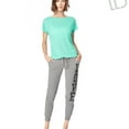thumbnail image 3 of Aeropostale Womens Striped Cocoon Embellished T-Shirt, Green, Juniors, Large, 3 of 3