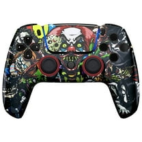 Custom Controllerzz Wireless Controller Compatible with PS5 - Multiple Designs Available (PS5 Scary Party)