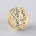 thumbnail image 1 of Elite Brass-sello de sellado de cera con iniciales del alfabeto Retro, 26 letras A-z, sello de cera para decoración de postes, fabricación de tarjetas Diy, 1 of 5