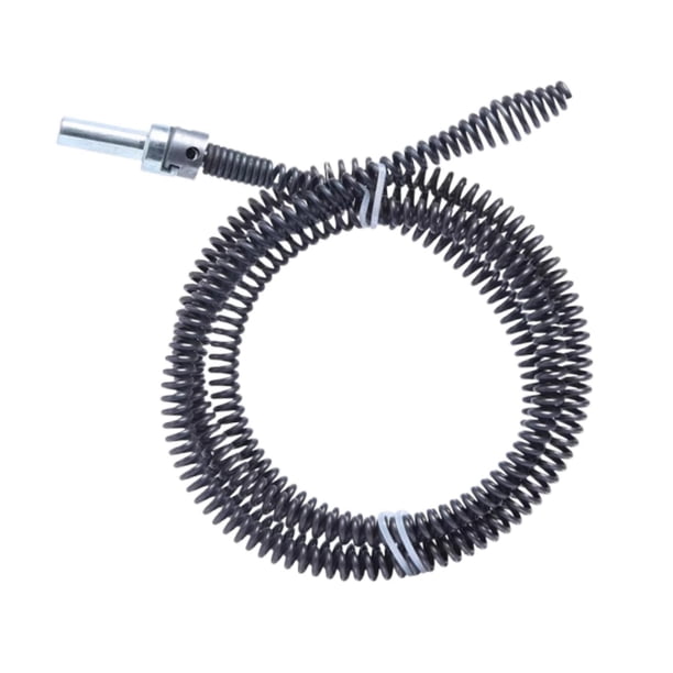 Desatascador de tuberías con cable y taladro, práctico para desatascar inodoros. 250 centímetros
