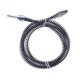 thumbnail image 1 of Desatascador de tuberías con cable y taladro, práctico para desatascar inodoros. 250 centímetros, 1 of 9