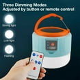 thumbnail image 2 of Solar USB Rechargeable LED Camping Lamp  Waterproof  Emergency LED Light Tent Lantern with Long Hours for Power Failure Outages BBQ, 2 of 8