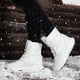 thumbnail image 5 of Botas de nieve de invierno para mujer, botas a media pantorrilla con forro de felpa cálido (39), blanco, 5 of 9