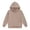 Khaki, variant on Girls Hoodies & Sweatshirts Long Sleeve Solid Pullover Cozy Lined Hoodie Sweater Toddler to Girls Winter Clothes Everyday Wear