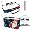 thumbnail image 4 of Santa Claus Large Capacity Reusable Foldable Beach Bag | Oxford Cloth Beach Bag, Laundry Organizer, and Decorative Box, 4 of 7