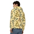 thumbnail image 4 of Kdxio Various Snake Print Men Hoodies Casual Hoodies for Men with Zip Pockets Full Zip Long Sleeve Sweatshirt Sports Hooded Jacket-3X-Large, 4 of 5