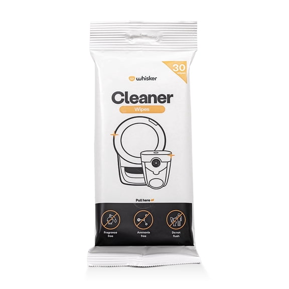 Whisker Litter-Robot Cleaner Wipes, 30 Count