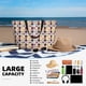thumbnail image 5 of Fotbe Polka Dot Bolsa de Viaje para Playa - Resistente al Agua, Bolsa Tote de Gran Capacidad y Ligera con 7 Bolsillos para Mujeres y Hombres, 5 of 7