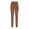 thumbnail image 3 of Guluxicc Womens Christmas Athletic Pants Casual Workout Gym Running Graphic Leggings Stretch Yoga Leggings Pants, Multicolor, XL, 3 of 4