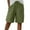 Green, variant on cfhntfmh Bermuda Shorts for Women Drawstring High Waisted Casual Pleated Wide Leg Summer Beach Vacation Shorts with Pocket
