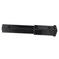 thumbnail image 1 of Black Hitch Receiver Extension 12 Inch Hitch Receiver Extender Black 5000 Lbs Towing Capacity Reliable Hitch Extension For 2 Inch Receiver Tube Tow Bar Shank, 1 of 8