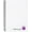 White, variant on RE-Focus on the Go Notebook Black, 142 Pages, 1 Count