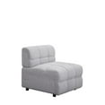 thumbnail image 4 of Legend Vansen 105'' Comfortable Boucle Large Sofa in Gray, 4 of 10