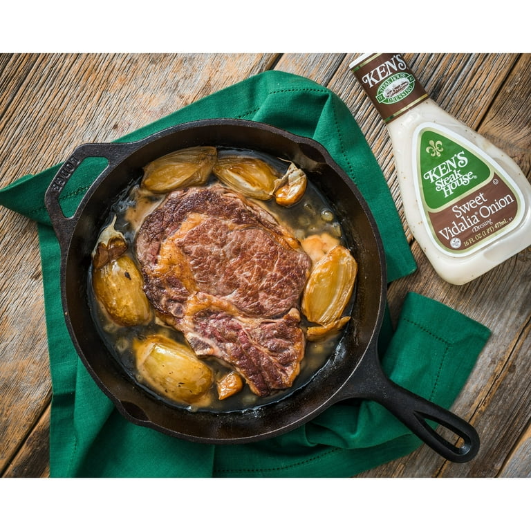 Ken's Steak House Sweet Vidalia Onion Dressing 16 fl oz (Pack of 6) -  Walmart.com