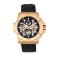thumbnail image 1 of Reloj REIGN Commodus Automático Esqueleto Oro Rosa/Negro, 1 of 3
