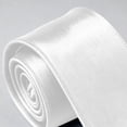 thumbnail image 7 of Men Classic Dress T-Shirt Tie Solid Color Satin Wedding Party Formal Business Attire, 7 of 7