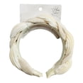 thumbnail image 2 of Scunci & Hive and Co., Black, Yellow, Off-White Braided Headbands Bundle, 2 of 4