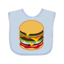 Inktastic Hamburger Lover Boys or Girls Baby Bib