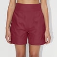 thumbnail image 1 of WILLBEST Pantalones Cortos Casuales de Verano para Mujer, Cintura Elástica, Entrepierna de 18 Cm, Cómodos Conjuntos de Playa con Bolsillos Prácticos para Uso Diario. Grande, 1 of 4