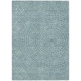 thumbnail image 2 of Addison Rugs Chantille Indoor/Outdoor Transitional Geometric Teal Machine Washable Rectangle Rug, 10' x 14', 2 of 8