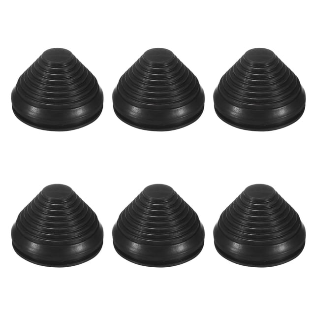 Uxcell Paquete de 6 arandelas de goma para cableado de 70 mm en forma de torre