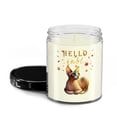 thumbnail image 2 of Hello Fall Sphynx Enjoys Warm Campfire Autumn Night Bright Moon Soy Wax Candle Cat Lover Kitten Owner Gifts Idea 16oz White Vanilla Candle - 01008, 2 of 5