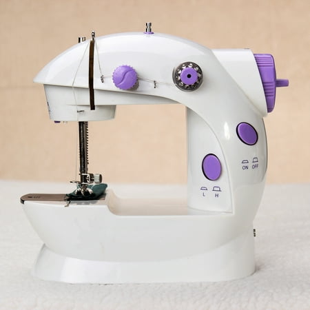 Portable Hand Held Mini Electric Desktop Sewing Machine for DIY Home Household Sewing Tailor With (Best Sewing Machine For Tailoring)