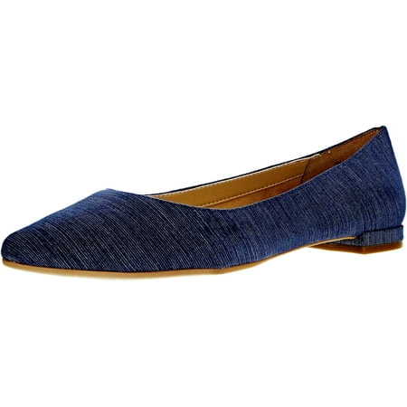 aerosoles navy blue flats