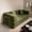 Green + Foam,Metal, variant on Compression Floor Sofa Bed with Pillows, Corduroy, Antique Grey, 78.7 Inch