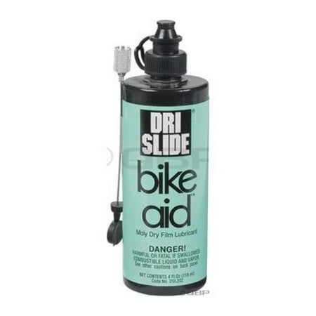 Bike Aid Dri-Slide 4oz. Lube with Needle Nozzle (Best Road Bike Lube)