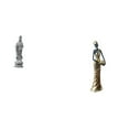 thumbnail image 1 of Estatua de Guan Yin,Estatua de Guan Yin para decoración del hogar.,Figura de mujer africana,Estatua de dama tribal africana hecha a mano en una cafetería.,Figura de mujer hecha a mano con, 1 of 8