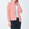 thumbnail image 5 of Baberdicy Cardigan Sweaters for Women Men and Women Can Wear Shake Fleece Coral Fleece Fleece Jacket Jacket Women Men Outdoor Warm Padded Thick Two Sides Wear Fleece Rushing Jacket Liner Pink, 5 of 7