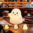 thumbnail image 3 of Lámpara infantil KangTen CHEN Ghost Night Light de silicona, 11 cm, 3 of 8