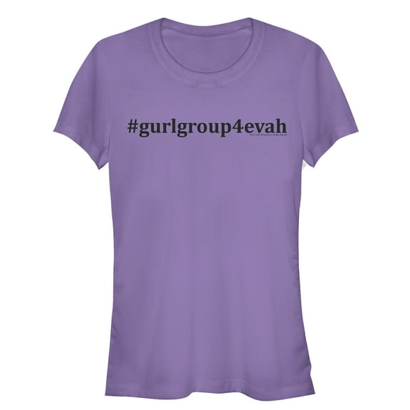Junior's Crazy Ex-Girlfriend Gurl Group 4evah  Graphic Tee Purple Small