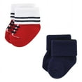 thumbnail image 3 of Luvable Friends Infant Boy Newborn and Baby Terry Socks, Nautical, 6-12 Months, 3 of 8