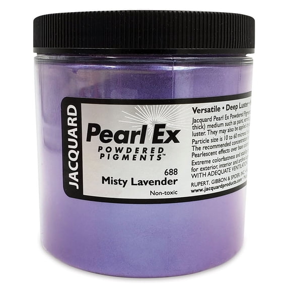 Jacquard Pearl Ex Powdered Pigments 4oz-#688 Misty Lavender